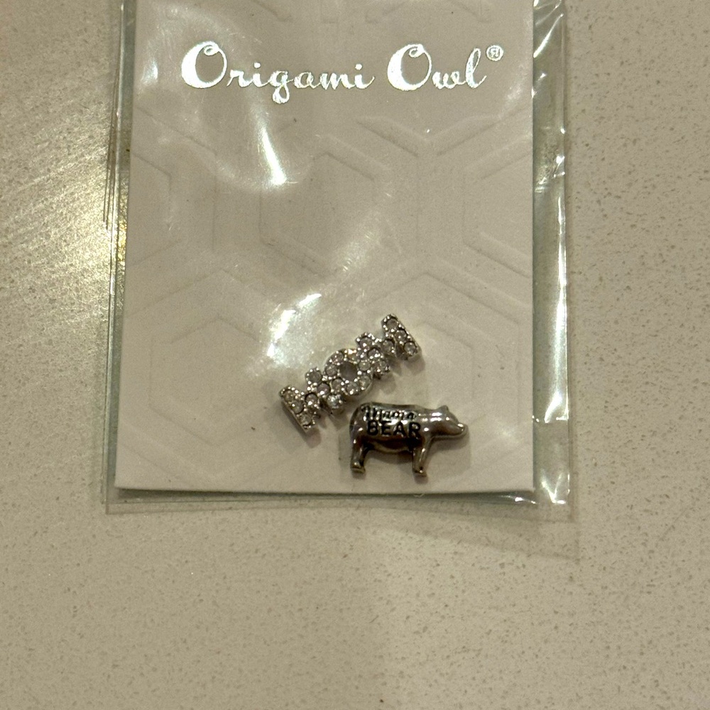 Origami Owl pack of 2 charms